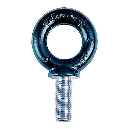Machinery Eye Bolt With Shoulder, 3 In Shank, Steel
